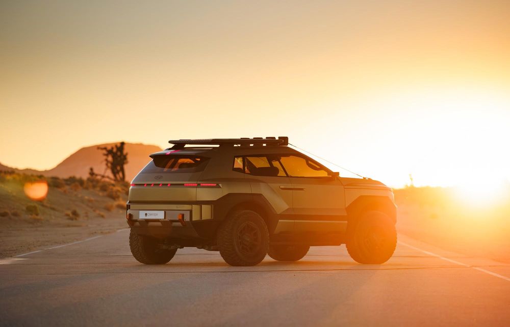 Noul concept Hyundai Crater anunță un viitor model de teren - Poza 17