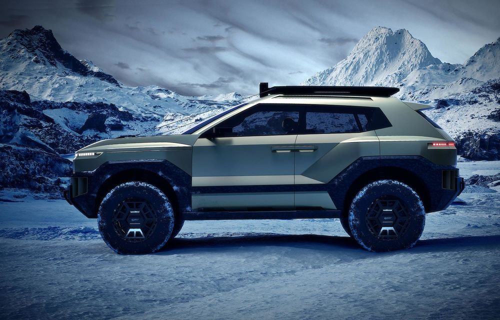 Noul concept Hyundai Crater anunță un viitor model de teren - Poza 20