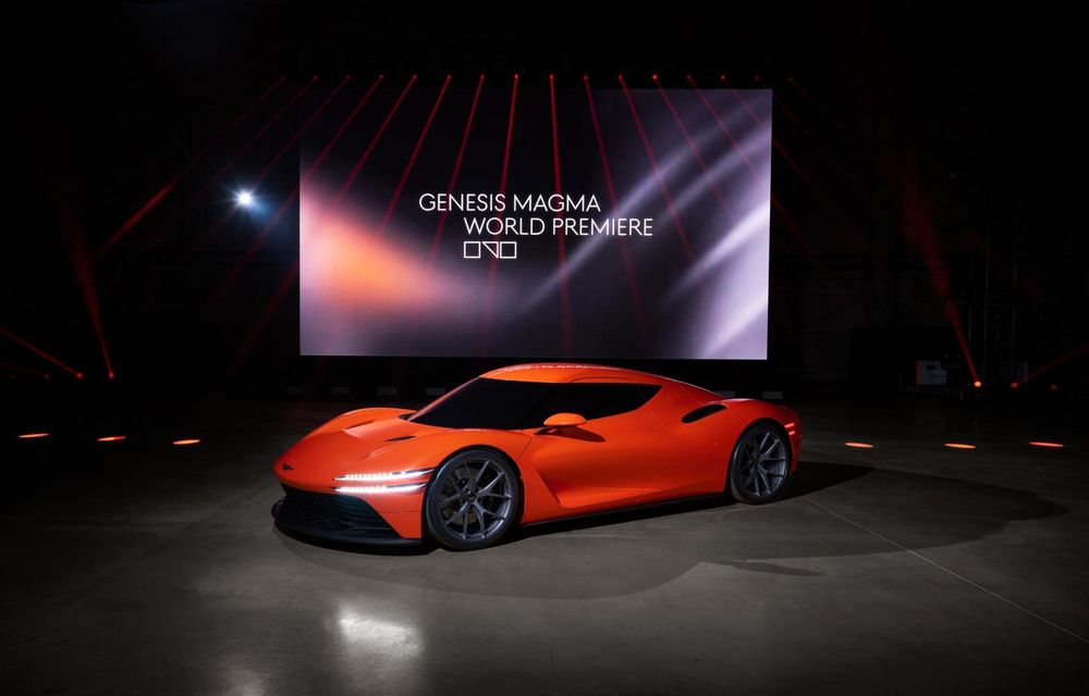 Noul concept Genesis Magma GT anunță primul supercar al mărcii - Poza 1