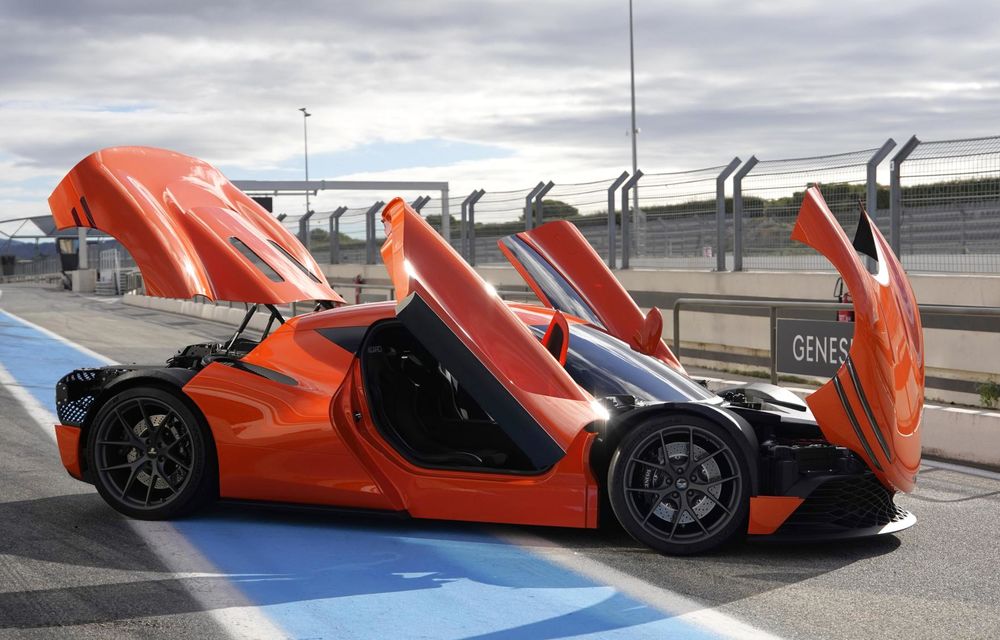 Noul concept Genesis Magma GT anunță primul supercar al mărcii - Poza 2