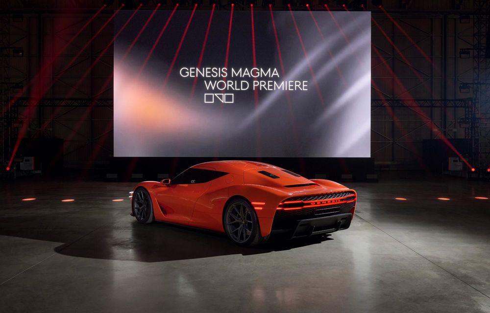 Noul concept Genesis Magma GT anunță primul supercar al mărcii - Poza 4