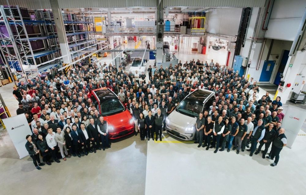 Magna va produce modelele electrice chineze GAC în Austria - Poza 1 Magna va produce modelele electrice chineze GAC în Austria - Poza 1