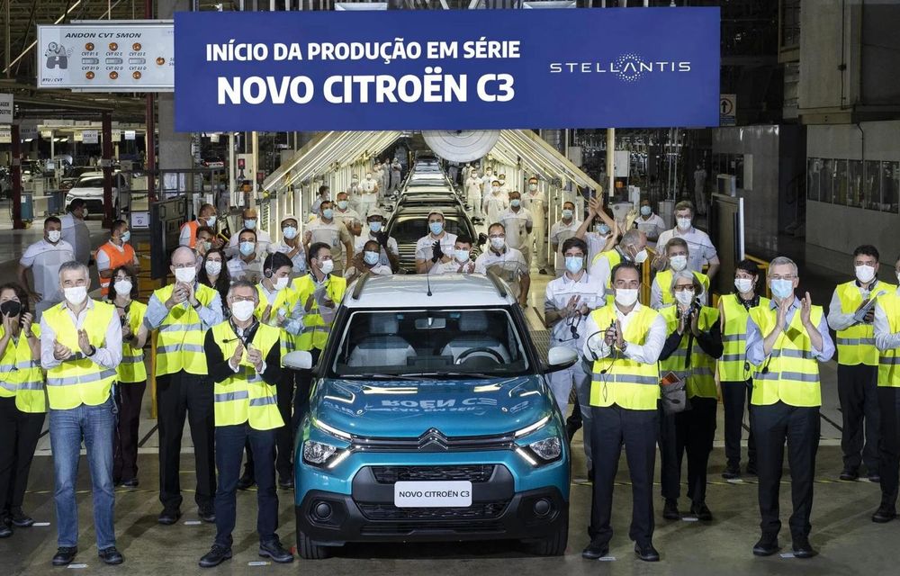 Stellantis crește producția lui Citroën C3 pe fondul cererii mari - Poza 1