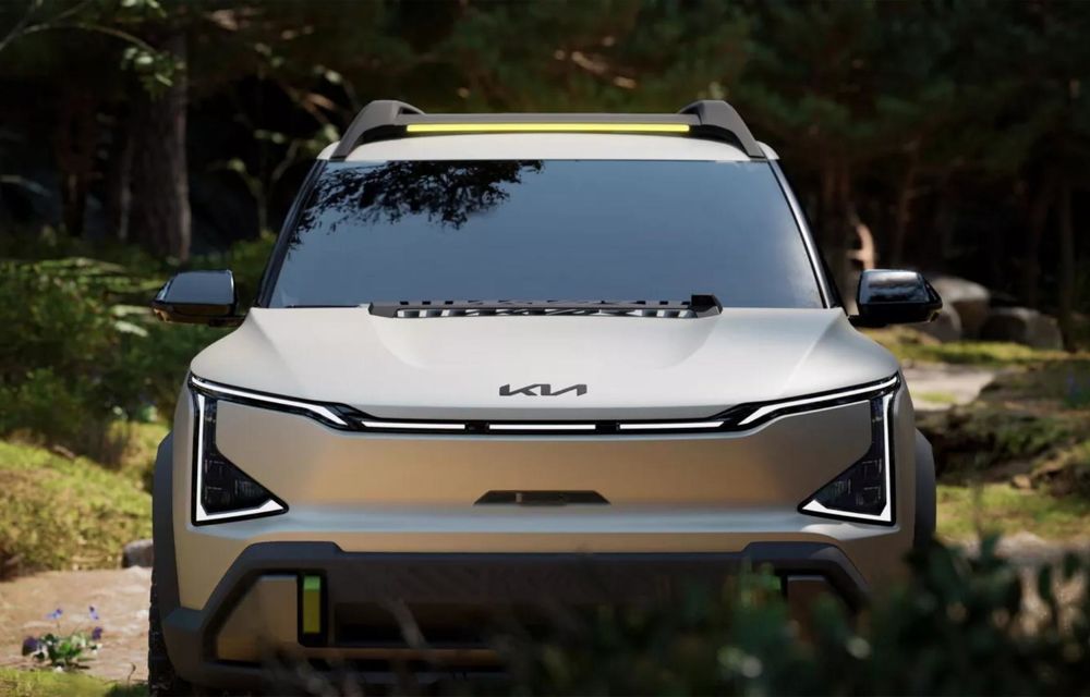 Noua Kia EV5 Weekender, un concept electric pregătit pentru off-road - Poza 2