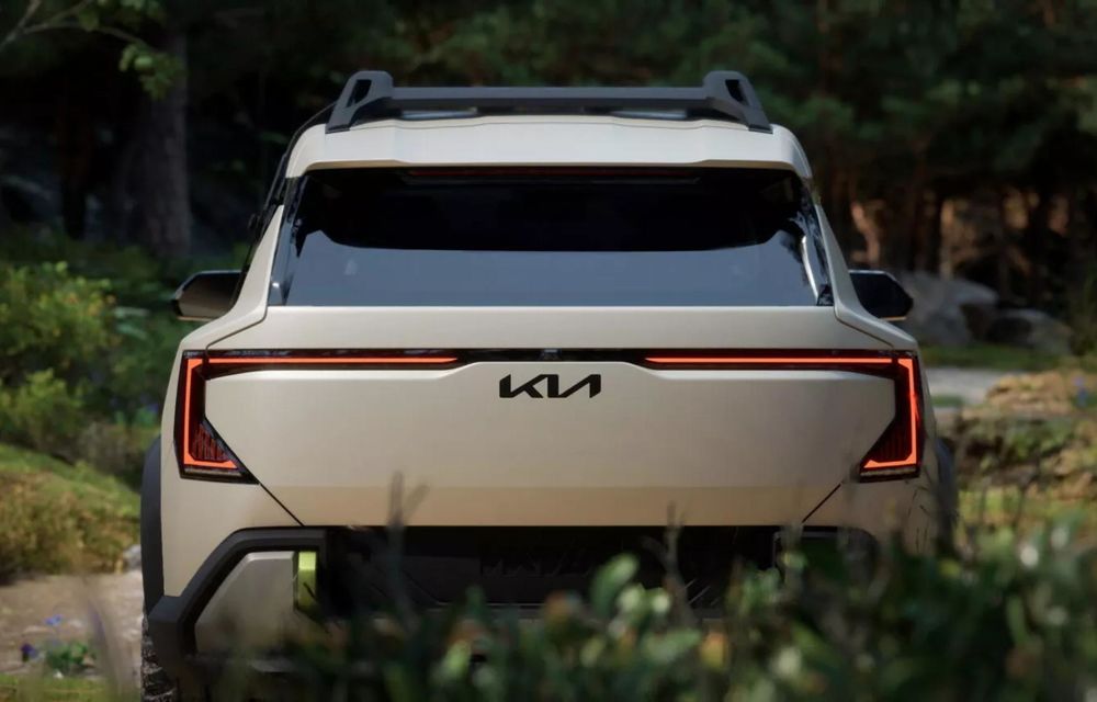 Noua Kia EV5 Weekender, un concept electric pregătit pentru off-road - Poza 4