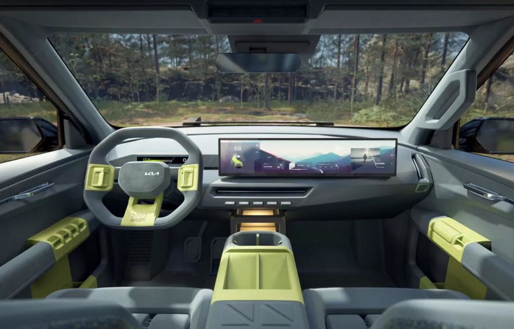 Noua Kia EV5 Weekender, un concept electric pregătit pentru off-road - Poza 8