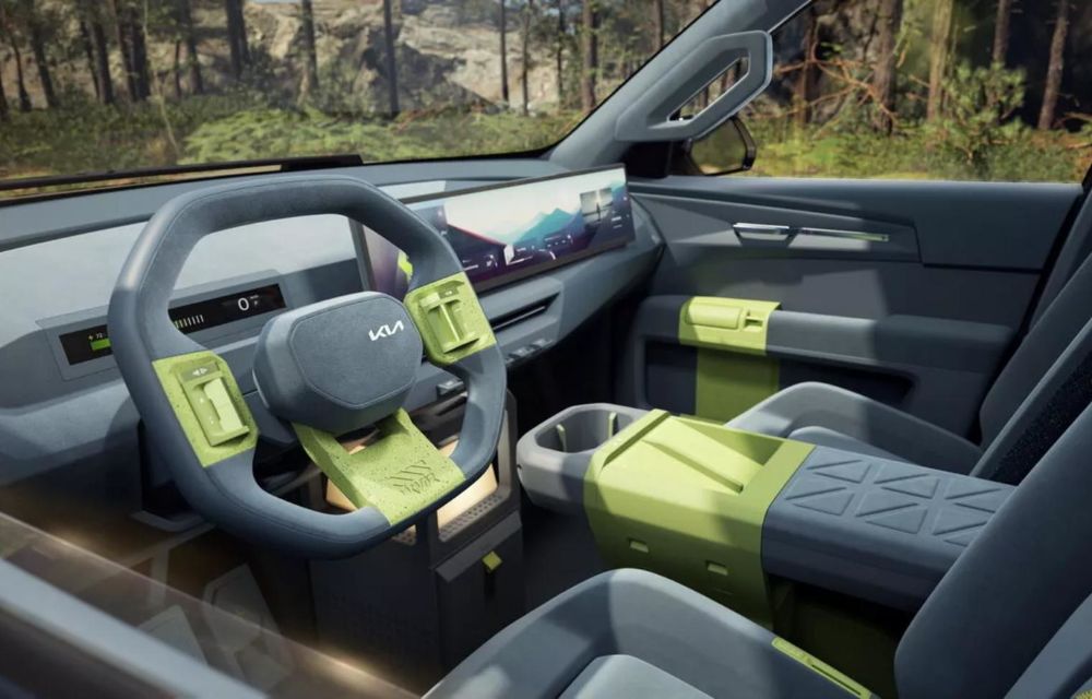 Noua Kia EV5 Weekender, un concept electric pregătit pentru off-road - Poza 9
