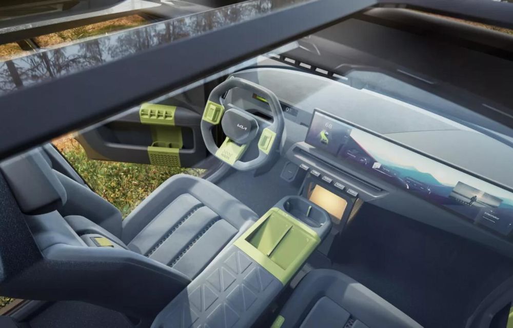 Noua Kia EV5 Weekender, un concept electric pregătit pentru off-road - Poza 10