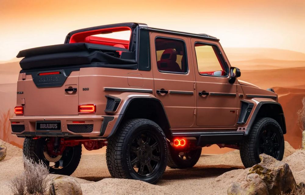 Noul Brabus 800 Cabrio, o decapotabilă de teren cu 800 CP - Poza 4