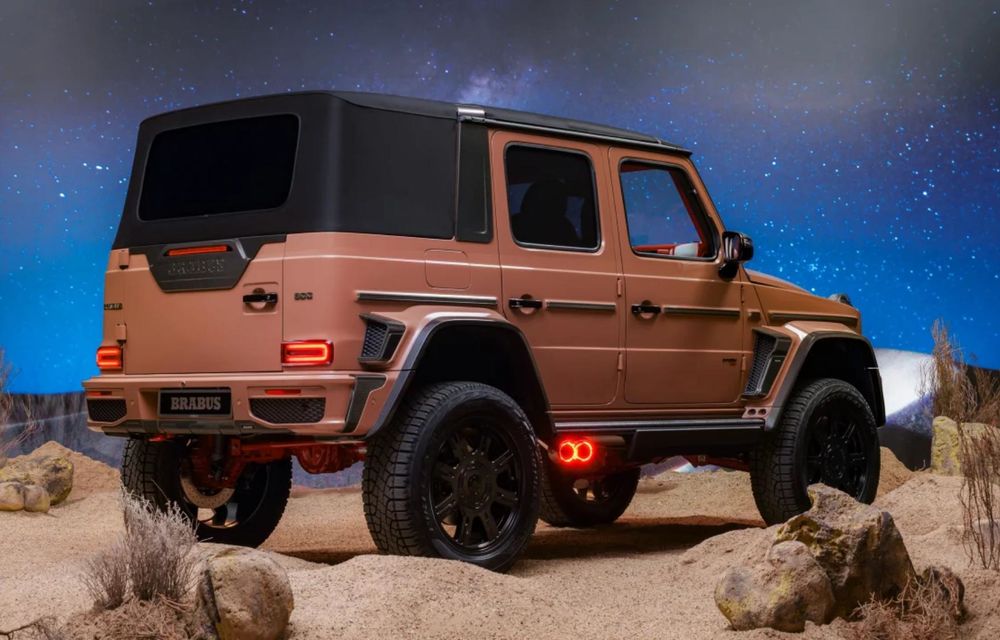 Noul Brabus 800 Cabrio, o decapotabilă de teren cu 800 CP - Poza 5