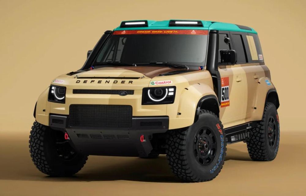 Land Rover a dezvăluit modelul Defender care va concura în Raliul Dakar - Poza 1