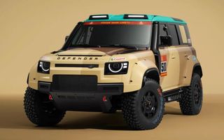 Land Rover a dezvăluit modelul Defender care va concura în Raliul Dakar