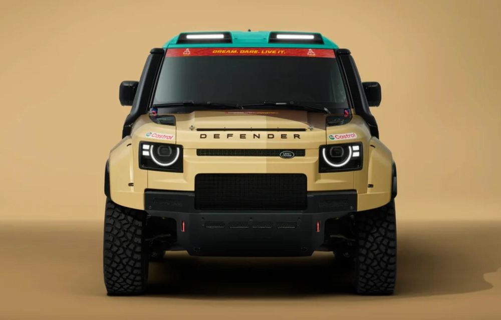 Land Rover a dezvăluit modelul Defender care va concura în Raliul Dakar - Poza 2