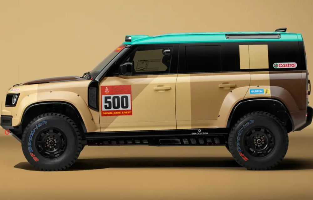 Land Rover a dezvăluit modelul Defender care va concura în Raliul Dakar - Poza 6