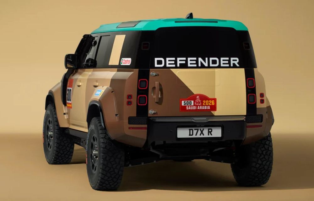 Land Rover a dezvăluit modelul Defender care va concura în Raliul Dakar - Poza 4