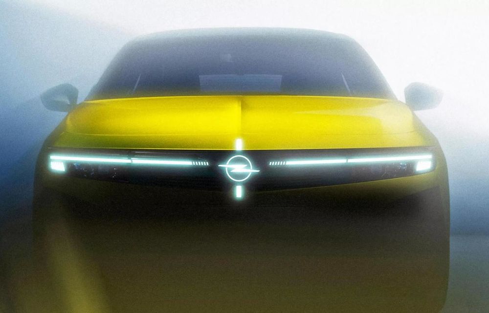 Primele imagini teaser cu noul Opel Astra facelift - Poza 1