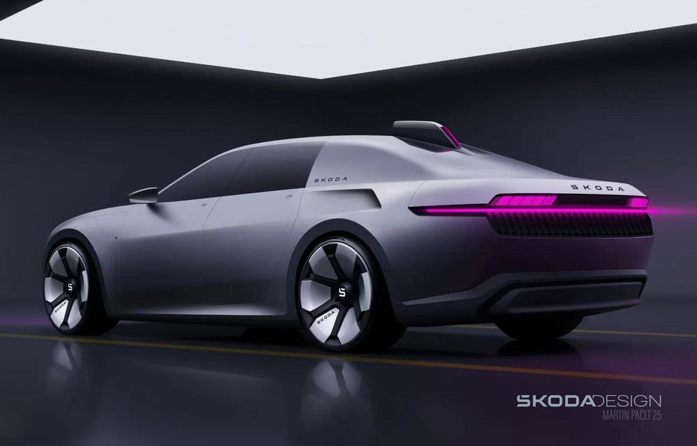 Modelul Skoda 100, reinterpretat într-un concept modern - Poza 2