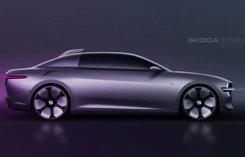 Modelul Skoda 100, reinterpretat într-un concept modern - Poza 3