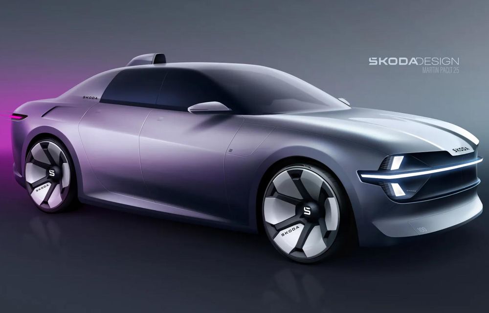 Modelul Skoda 100, reinterpretat într-un concept modern - Poza 4