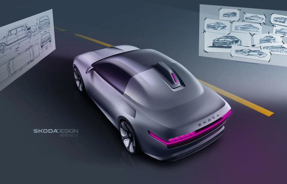 Modelul Skoda 100, reinterpretat într-un concept modern - Poza 6