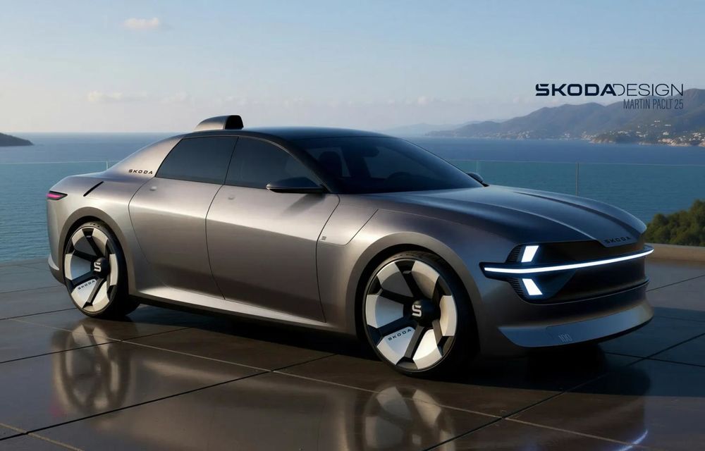 Modelul Skoda 100, reinterpretat într-un concept modern - Poza 7