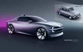Modelul Skoda 100, reinterpretat într-un concept modern Modelul Skoda 100, reinterpretat într-un concept modern