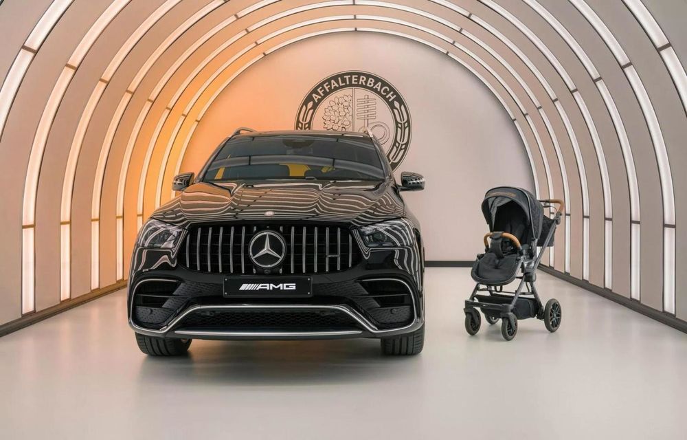 Lux pentru bebeluși! Mercedes-Benz lansează o gamă de cărucioare pentru copii - Poza 1