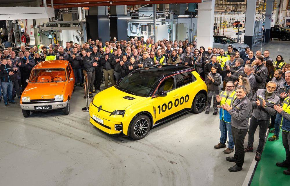 Renault: 100.000 de exemplare Renault 5 E-Tech construite - Poza 6