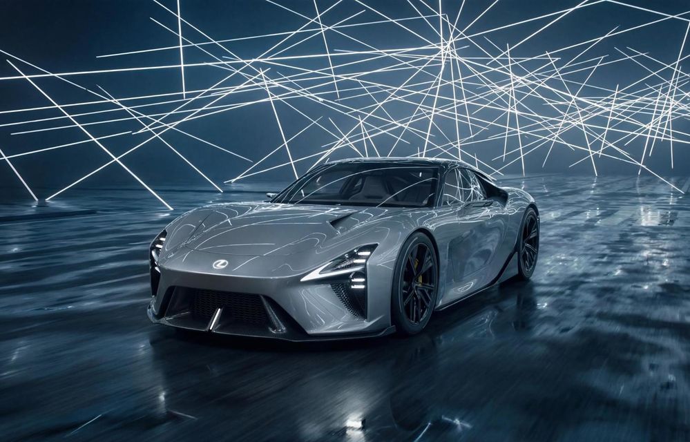 Lexus LFA renaște sub forma unui concept electric - Poza 1