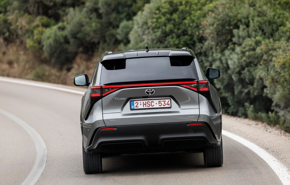 Noutăți pentru Toyota bZ4X: baterii noi, motoare mai puternice și autonomie mărită - Poza 26