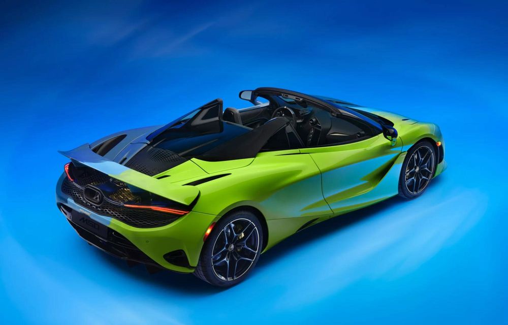McLaren lansează un model special 750S în colaborare cu artista Nat Bowen - Poza 2