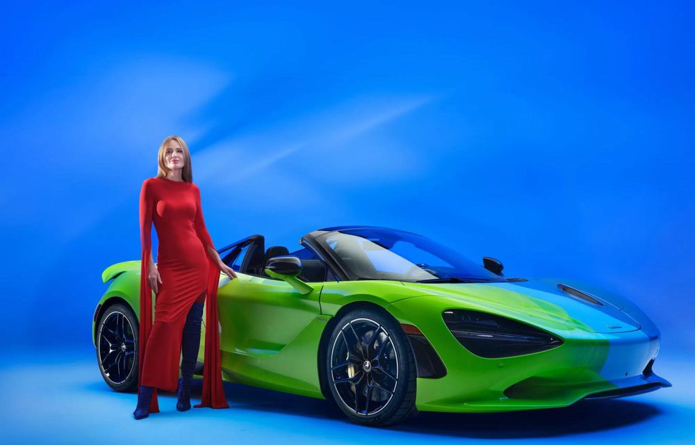 McLaren lansează un model special 750S în colaborare cu artista Nat Bowen - Poza 3