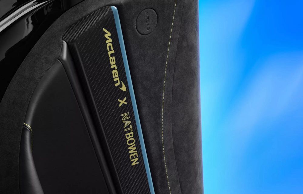 McLaren lansează un model special 750S în colaborare cu artista Nat Bowen - Poza 8