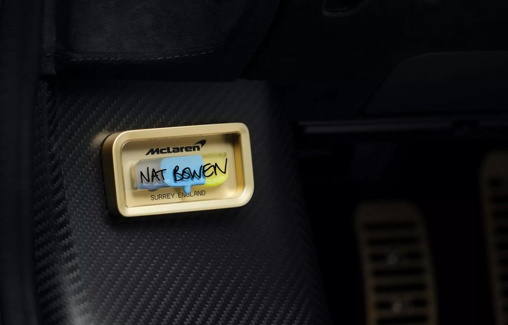 McLaren lansează un model special 750S în colaborare cu artista Nat Bowen - Poza 9
