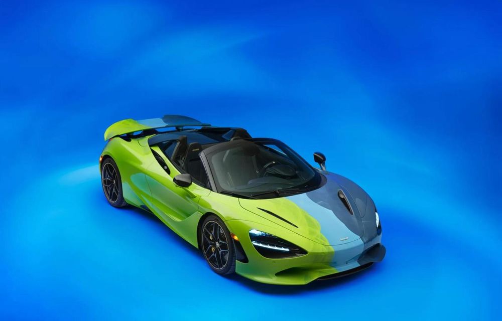 McLaren lansează un model special 750S în colaborare cu artista Nat Bowen - Poza 1