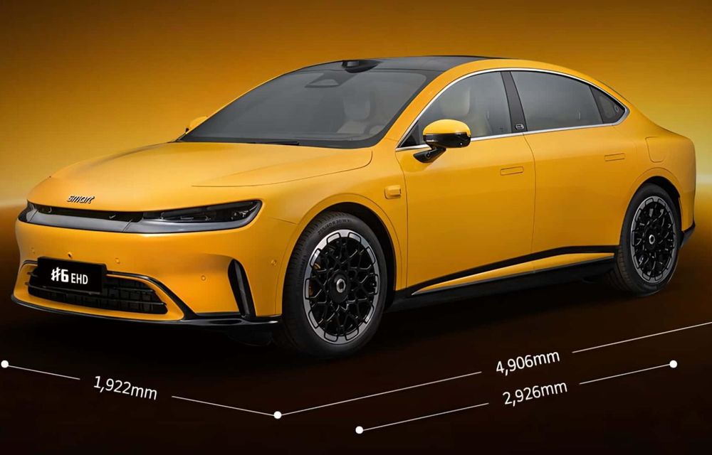 Noul Smart #6, prima berlină din istoria mărcii - Poza 4