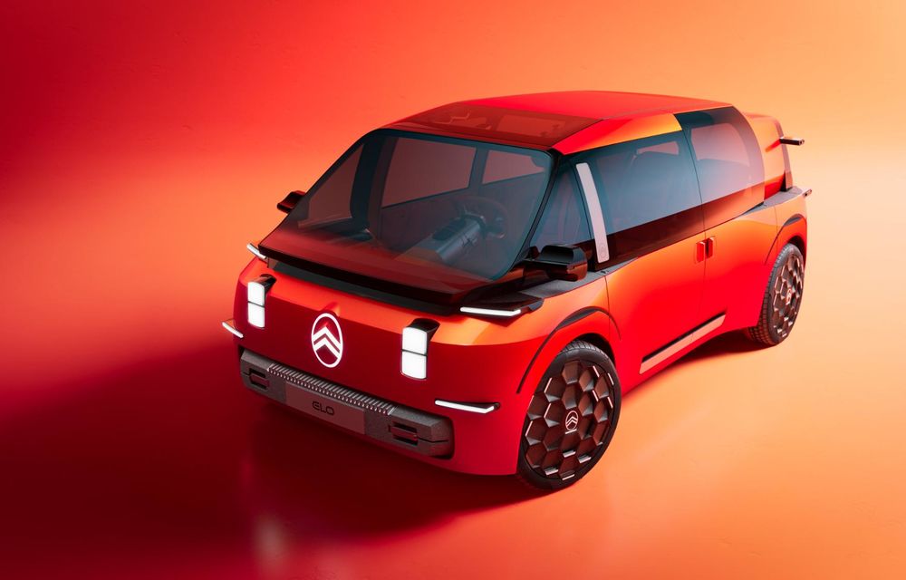 Noul concept Citroen ELO, un laborator pe roți cu motor electric - Poza 2 Noul concept Citroen ELO, un laborator pe roți cu motor electric - Poza 2