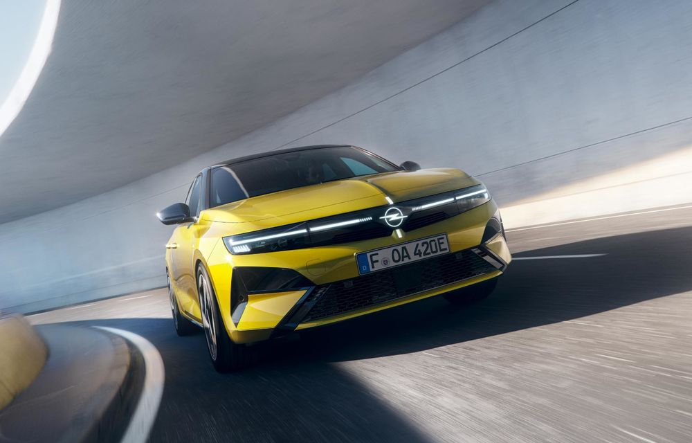 Noul Opel Astra facelift: faruri LED adaptive și autonomie mărită pentru versiunea electrică - Poza 2