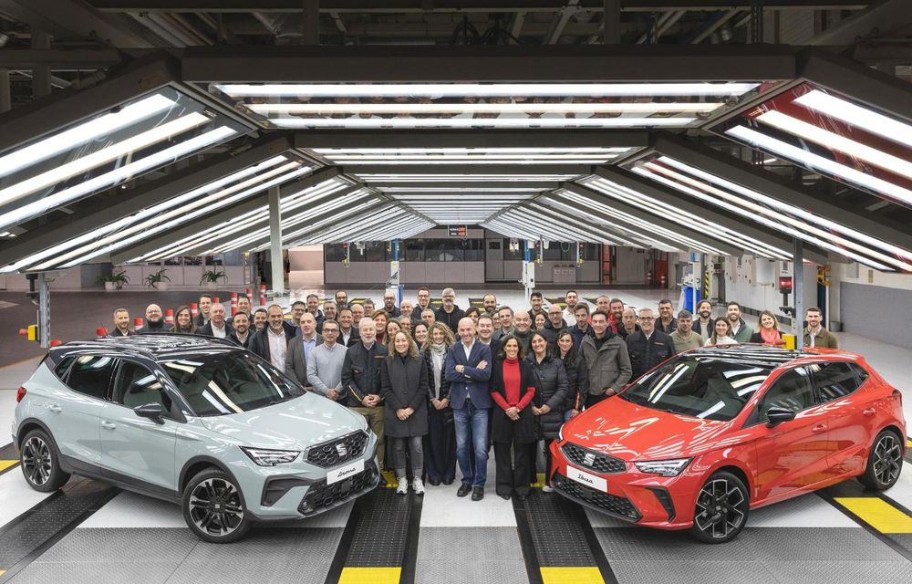 Seat a dat startul producției noilor Arona și Ibiza facelift - Poza 1 Seat a dat startul producției noilor Arona și Ibiza facelift - Poza 1