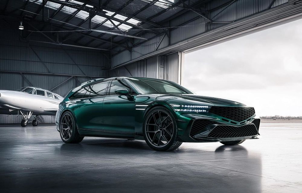 Genesis prezintă noul concept G90 Wingback, un break de performanță - Poza 1 Genesis prezintă noul concept G90 Wingback, un break de performanță - Poza 1