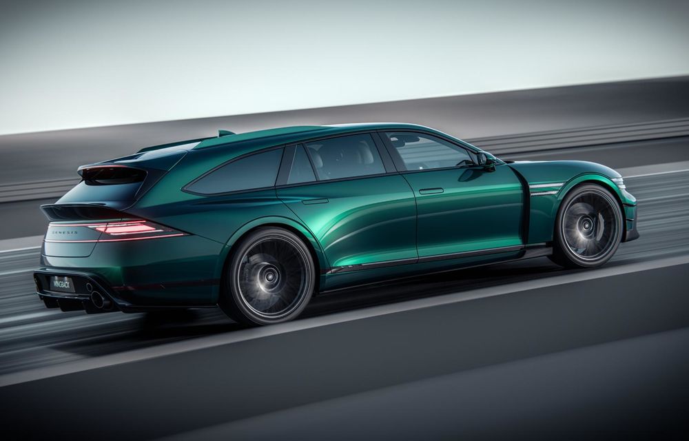 Genesis prezintă noul concept G90 Wingback, un break de performanță - Poza 3 Genesis prezintă noul concept G90 Wingback, un break de performanță - Poza 3