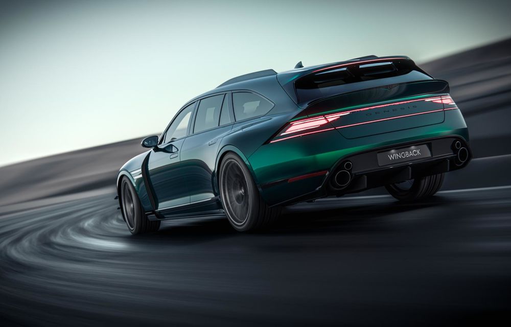 Genesis prezintă noul concept G90 Wingback, un break de performanță - Poza 4 Genesis prezintă noul concept G90 Wingback, un break de performanță - Poza 4