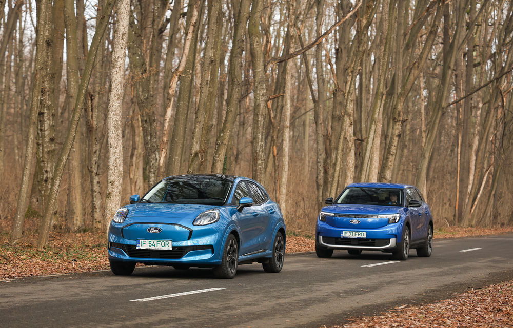 Test la dublu cu Ford Puma Gen-E și Explorer, frații americani cu ADN românesc - Poza 1 Test la dublu cu Ford Puma Gen-E și Explorer, frații americani cu ADN românesc - Poza 1