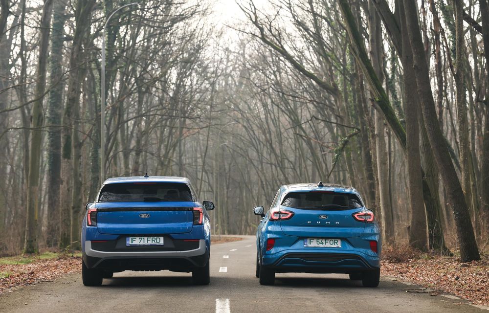 Test la dublu cu Ford Puma Gen-E și Explorer, frații americani cu ADN românesc - Poza 6 Test la dublu cu Ford Puma Gen-E și Explorer, frații americani cu ADN românesc - Poza 6