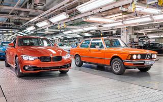 BMW marchează 50 de ani de la startul producției Seriei 3 BMW marchează 50 de ani de la startul producției Seriei 3
