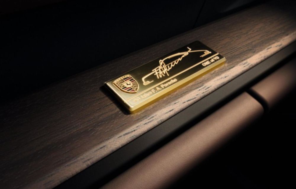 Ediție limitată Porsche 911 GT3 dedicată lui Ferdinand Alexander Porsche. Doar 90 de exemplare - Poza 6