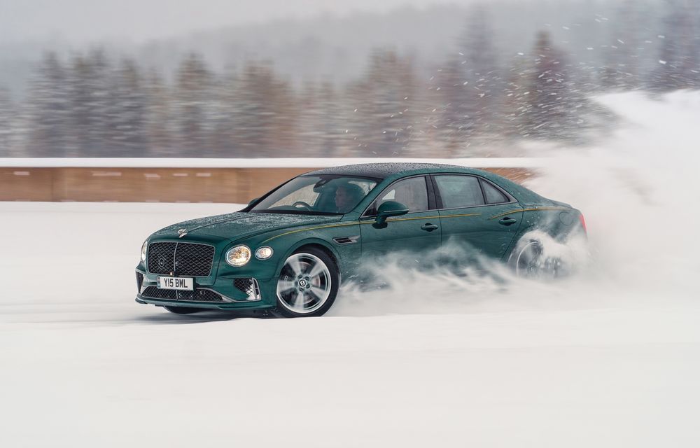 Bentley, record în condiții de iarnă pe cel mai nordic circuit din lume - Poza 1 Bentley, record în condiții de iarnă pe cel mai nordic circuit din lume - Poza 1