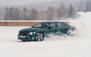 Bentley, record în condiții de iarnă pe cel mai nordic circuit din lume