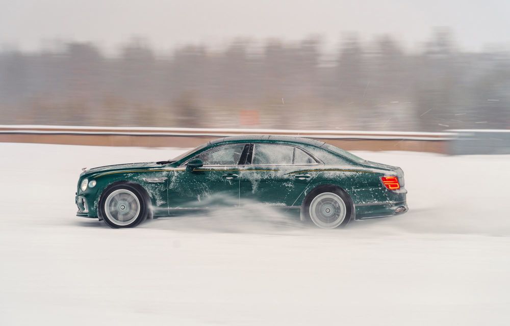 Bentley, record în condiții de iarnă pe cel mai nordic circuit din lume - Poza 4 Bentley, record în condiții de iarnă pe cel mai nordic circuit din lume - Poza 4