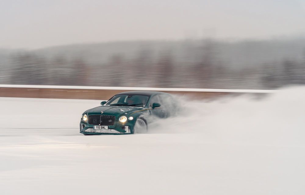 Bentley, record în condiții de iarnă pe cel mai nordic circuit din lume - Poza 3 Bentley, record în condiții de iarnă pe cel mai nordic circuit din lume - Poza 3